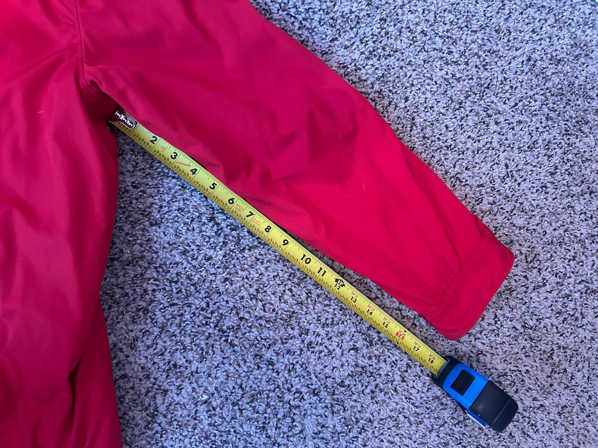 Polo Ralph Lauren Jacket Size XXL Red Full Zip Windbreaker 9
