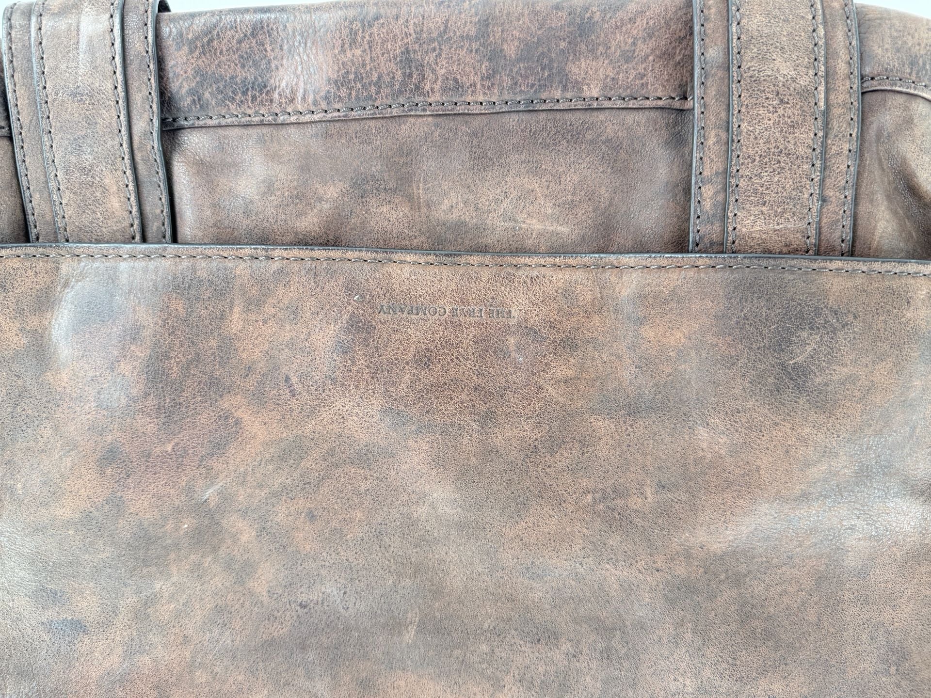 Frye Logan Flap Messenger Bag Brown Leather 8