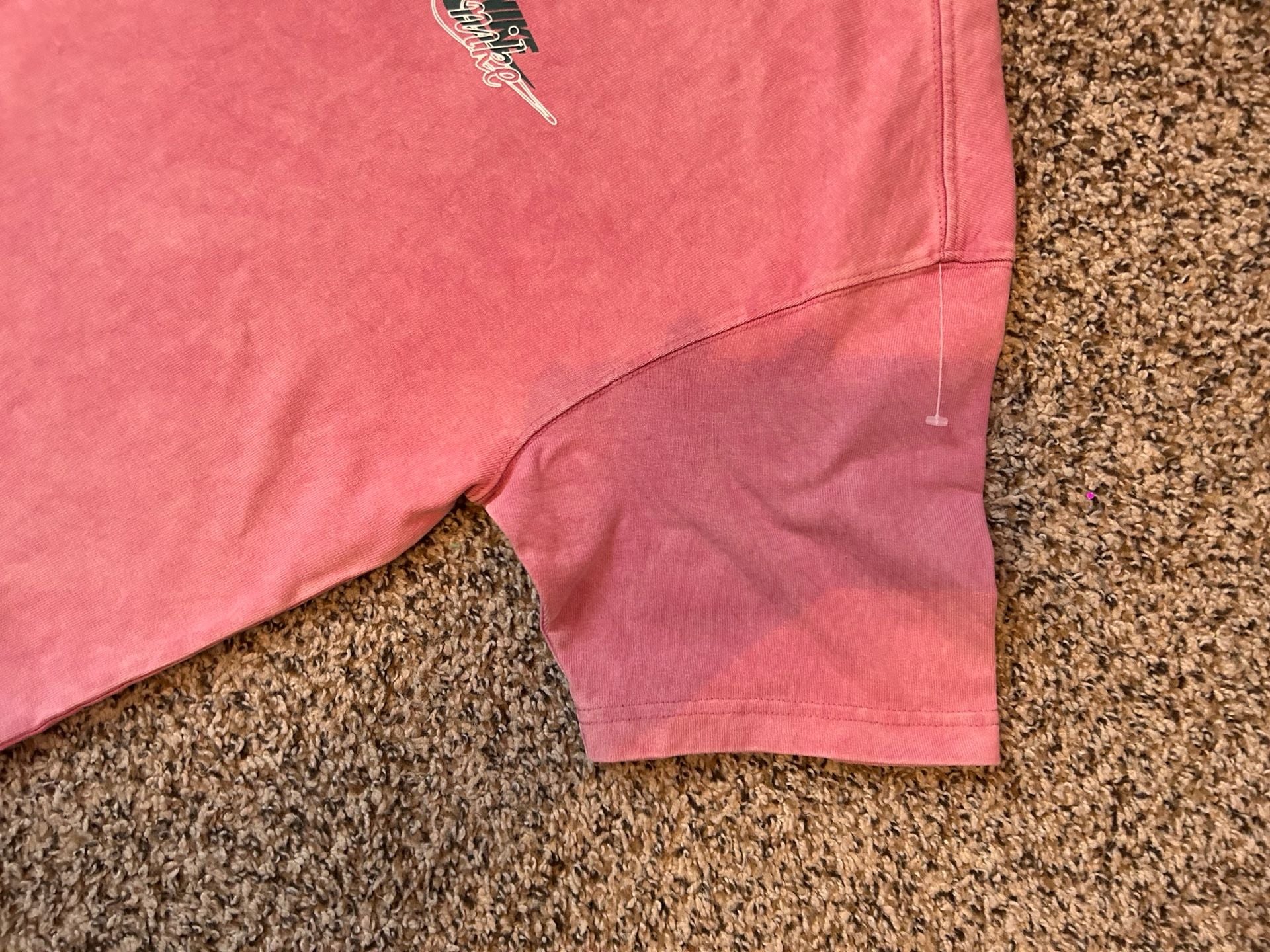 Nike Nsw Washed Drip T-Shirt Size M Pink Graphic 10