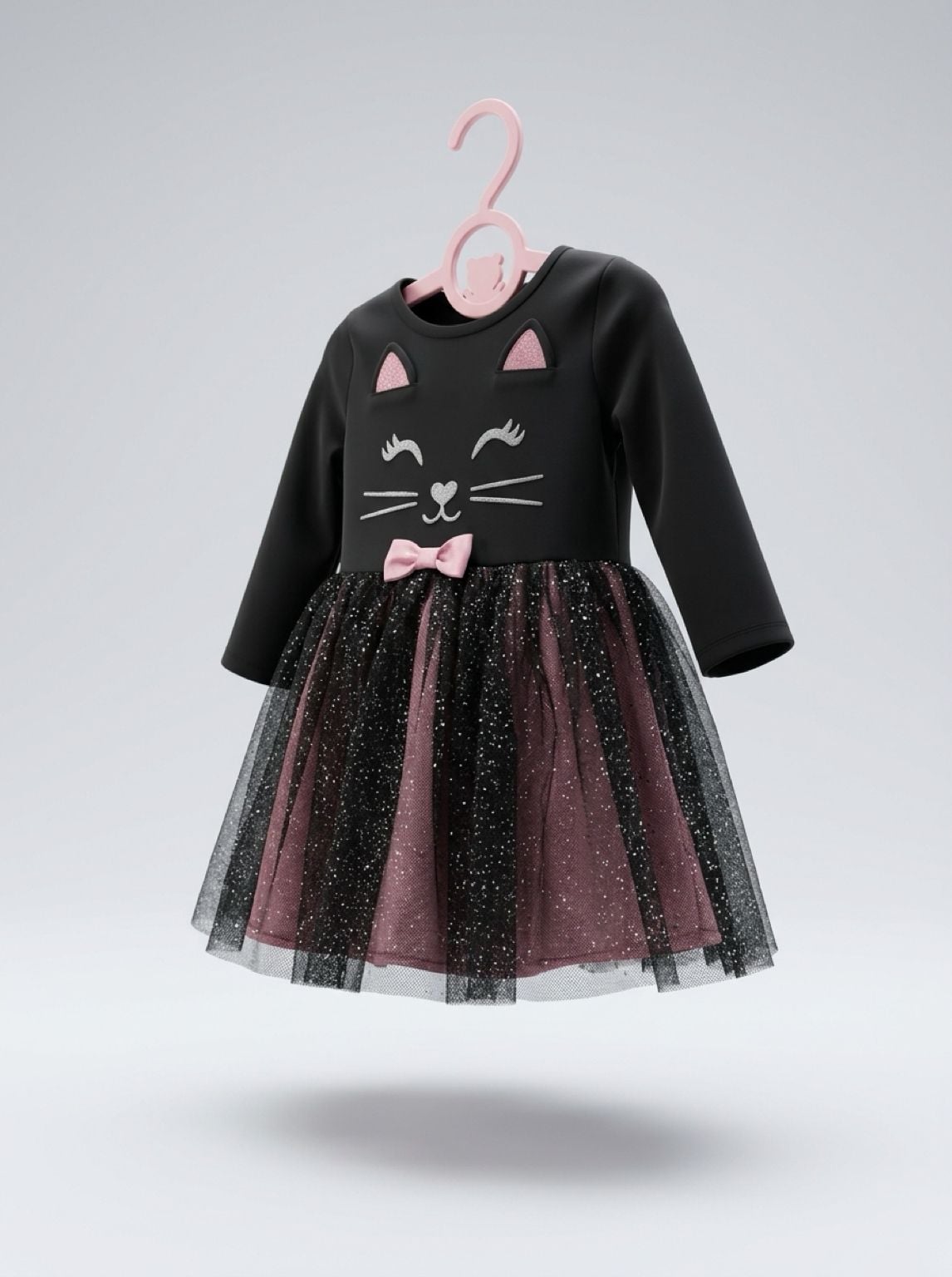 Zuniga Baby Girl 2-Pc Cat Tutu Dress Set 3