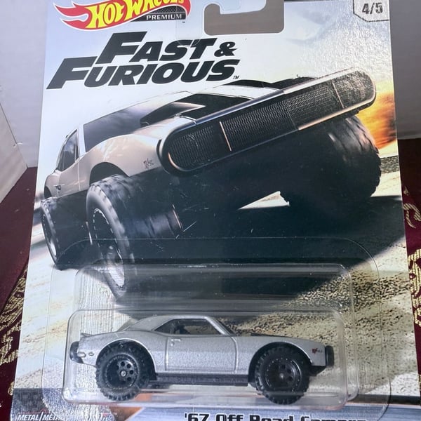 Hot Wheels Premium Fast & Furious 67 Off Road Camaro