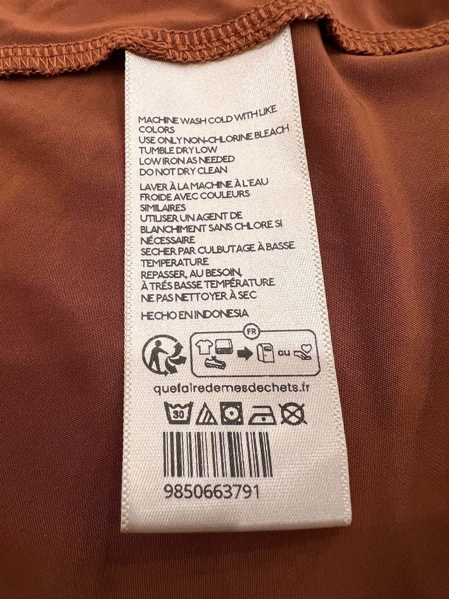 Anthropologie BHLDN V-Neck Midi Dress Rust Orange Jersey Fall Wedding 15