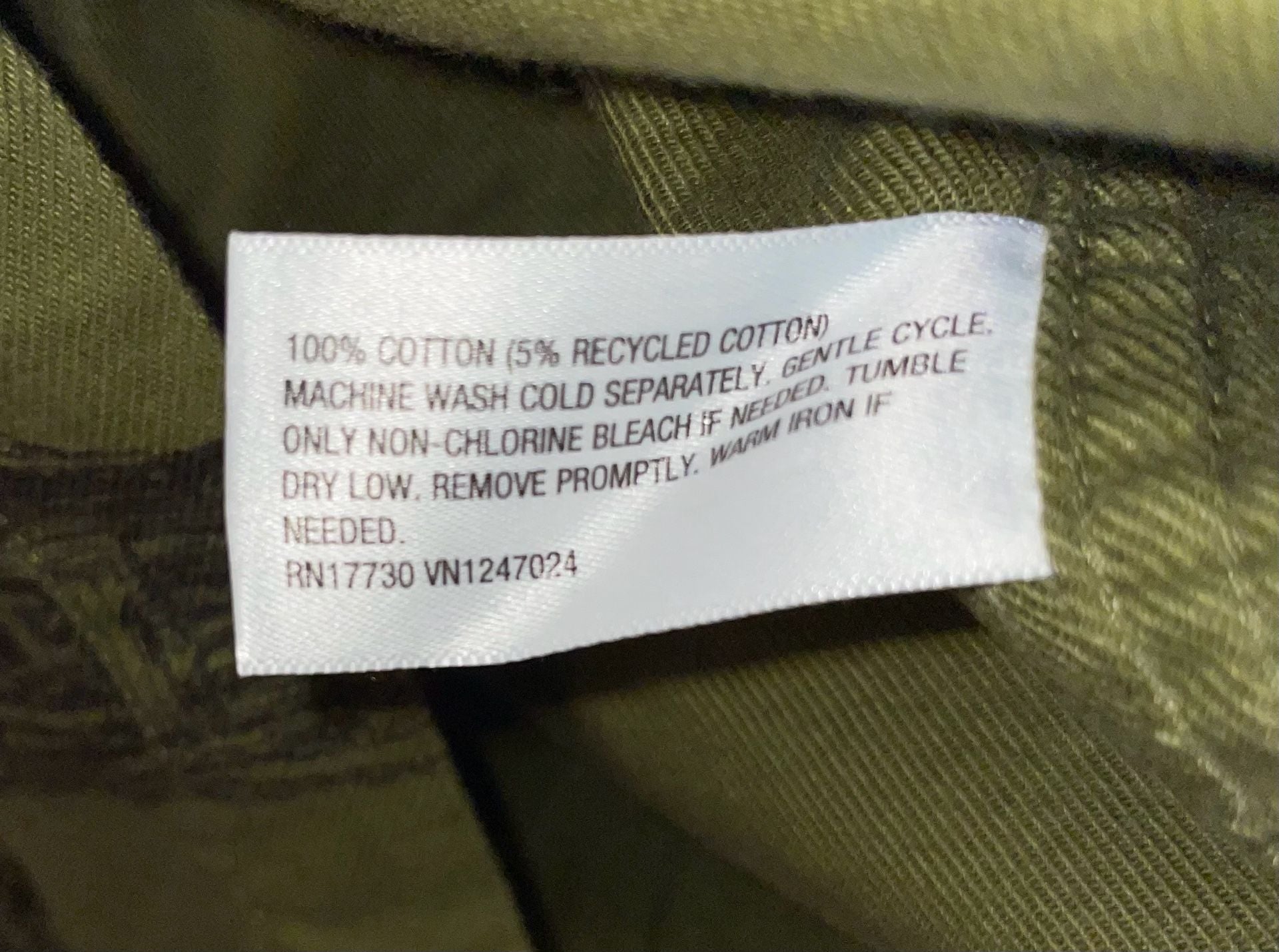 Woolrich 3XL Olive Scenic Cabin Print Button Up Shirt Gorpcore Outdoors 7