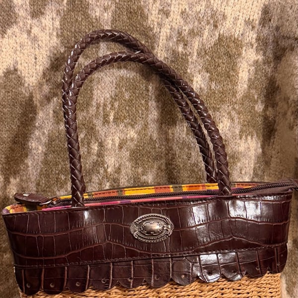 Woven Straw Shoulder Bag