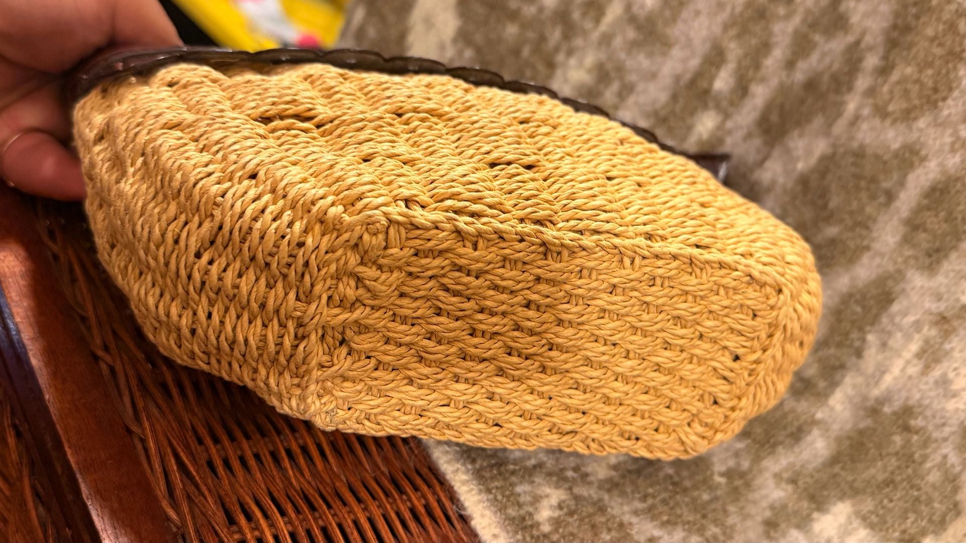 Woven Straw Shoulder Bag 3