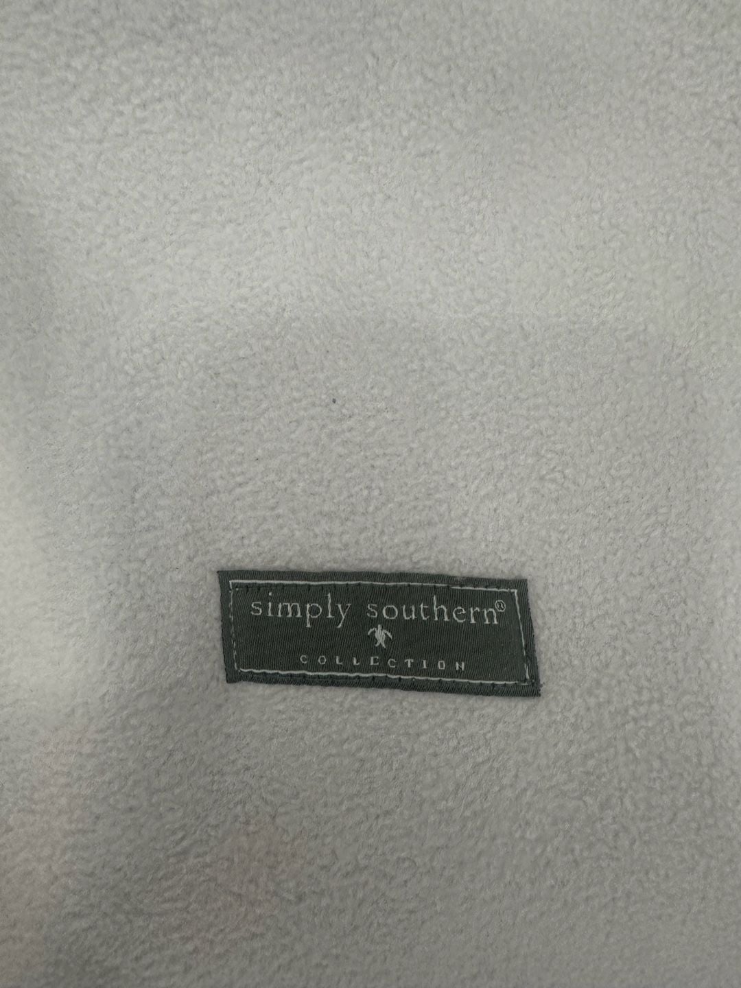 Simply Southern Color Block 1/2 Zip Fleece Size L Pullover 5