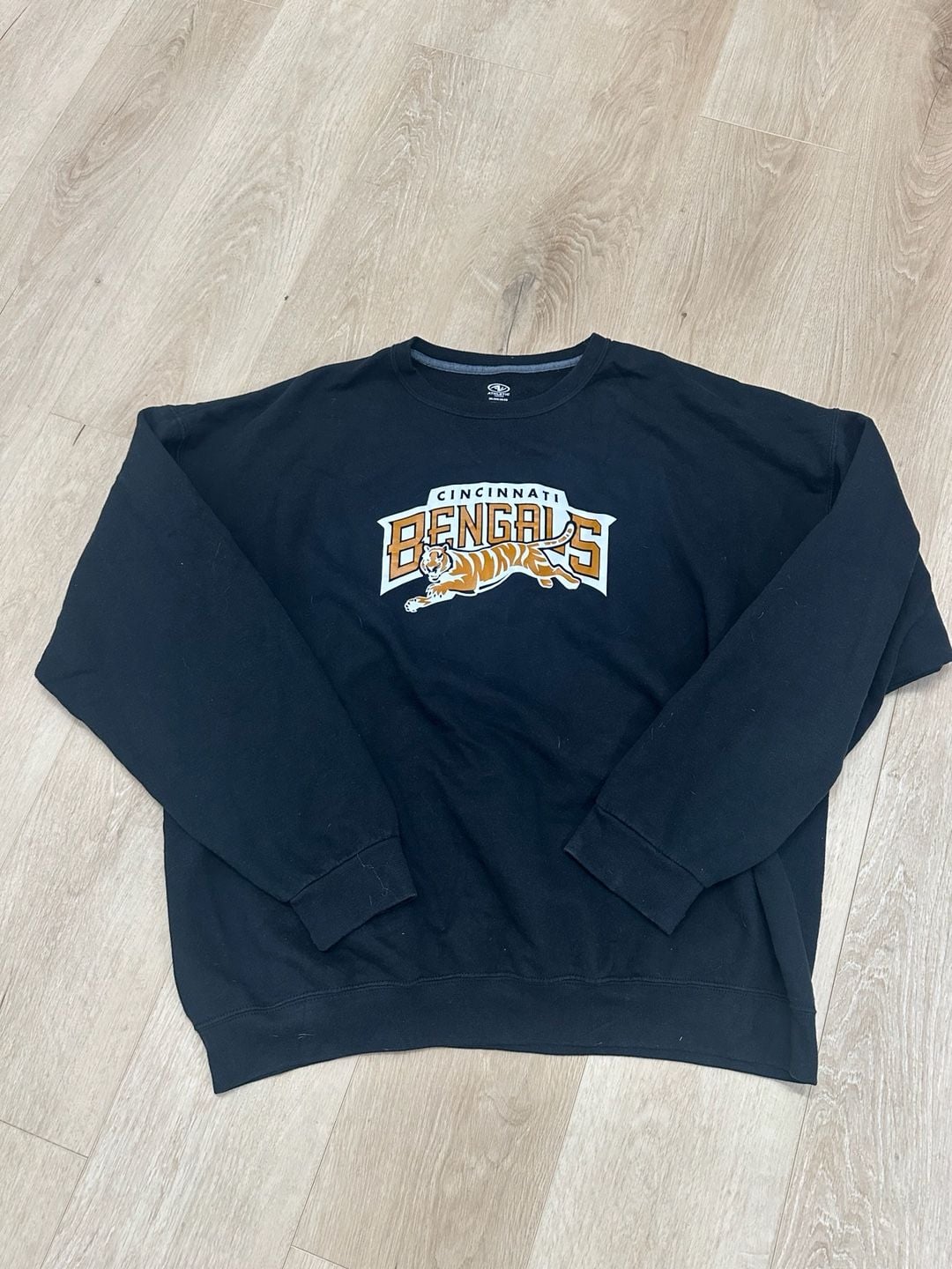 Athletic Works Cincinnati Bengals Sweatshirt Size 2XL Black 2