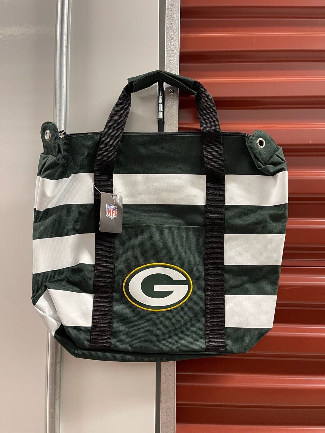 NFL Green Bay Packers Bold Stripe Tote Bag 2