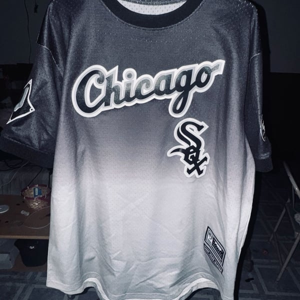 Pro Standard Chicago White Sox Ombre Jersey Black Gray