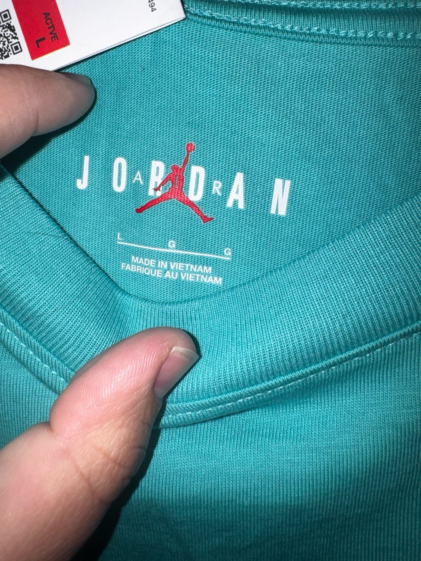 Jordan City 88 T-Shirt Size L Teal Green Graphic Tee 3