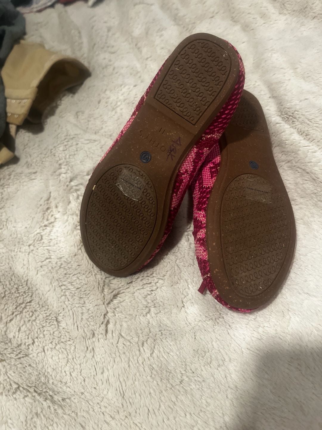 Rothy's Kids The Kids Big Bow Mary Jane Size 11 Pink 10