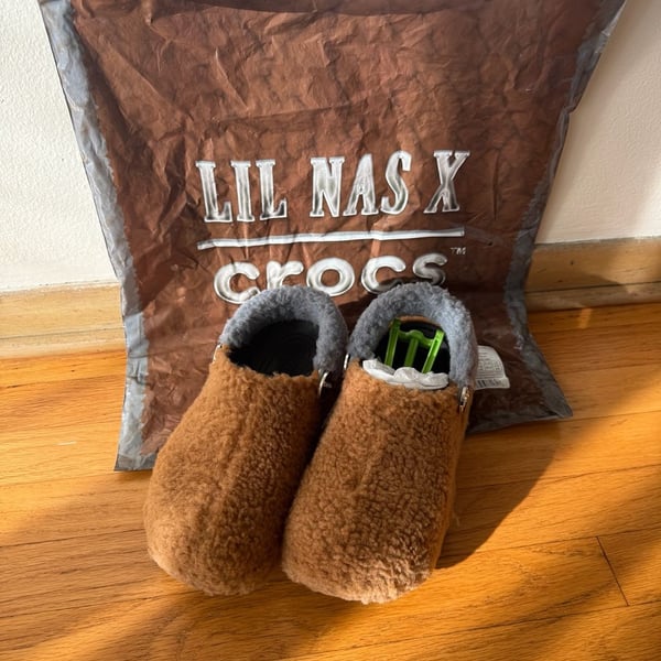 Crocs Lil Nas X Mega Crush Clog Size M4/W6 Limited Edition