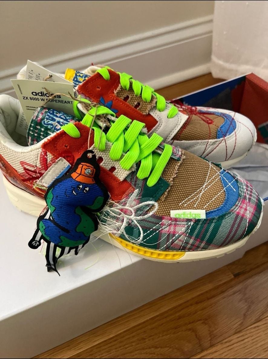 Adidas ZX 8000 W Super Earth Size 7.5 Multi-Color 2