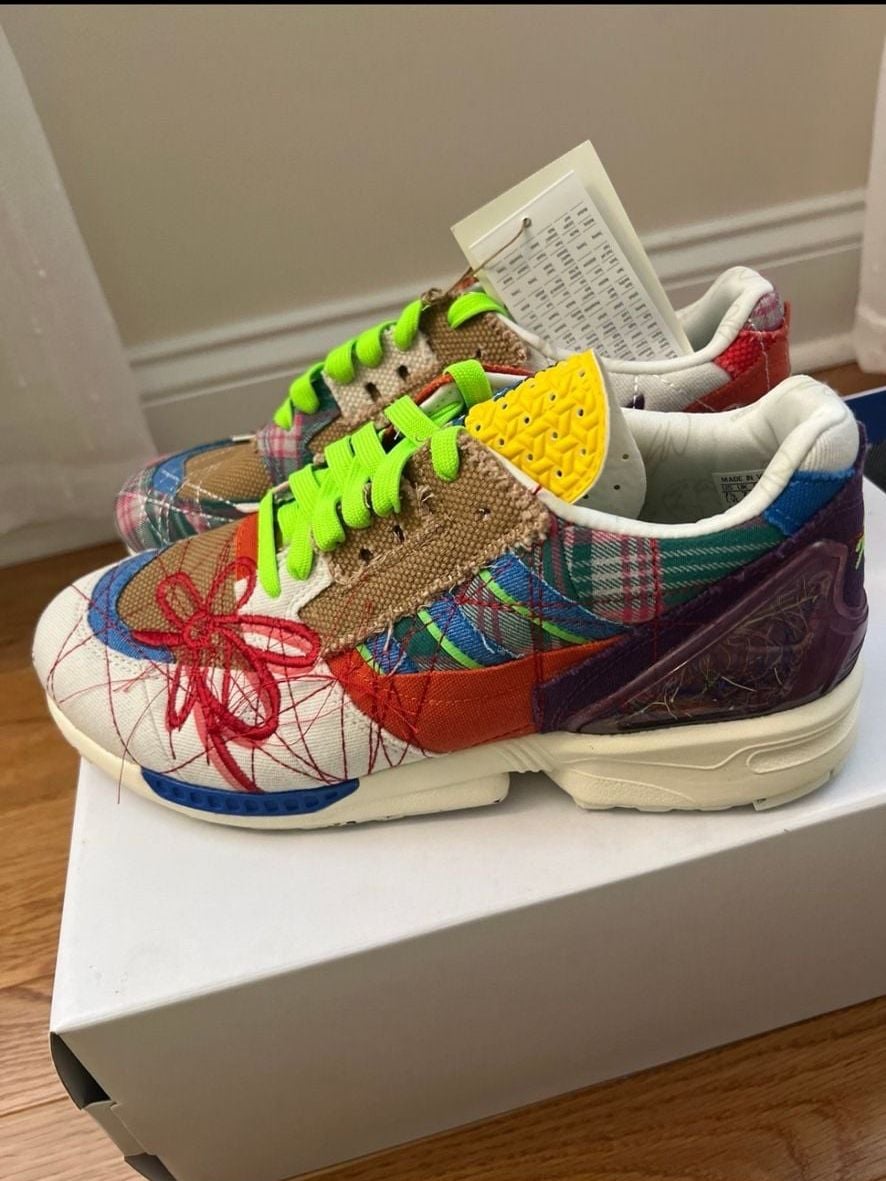 Adidas ZX 8000 W Super Earth Size 7.5 Multi-Color 4