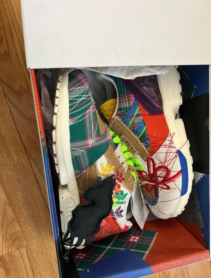 Adidas ZX 8000 W Super Earth Size 7.5 Multi-Color 7