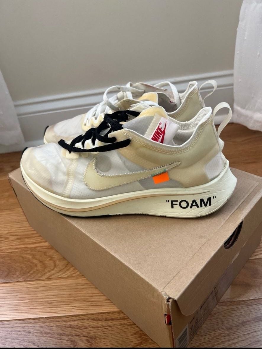 Off-White x Nike Zoom Fly Size 7.5 The Ten OG 5
