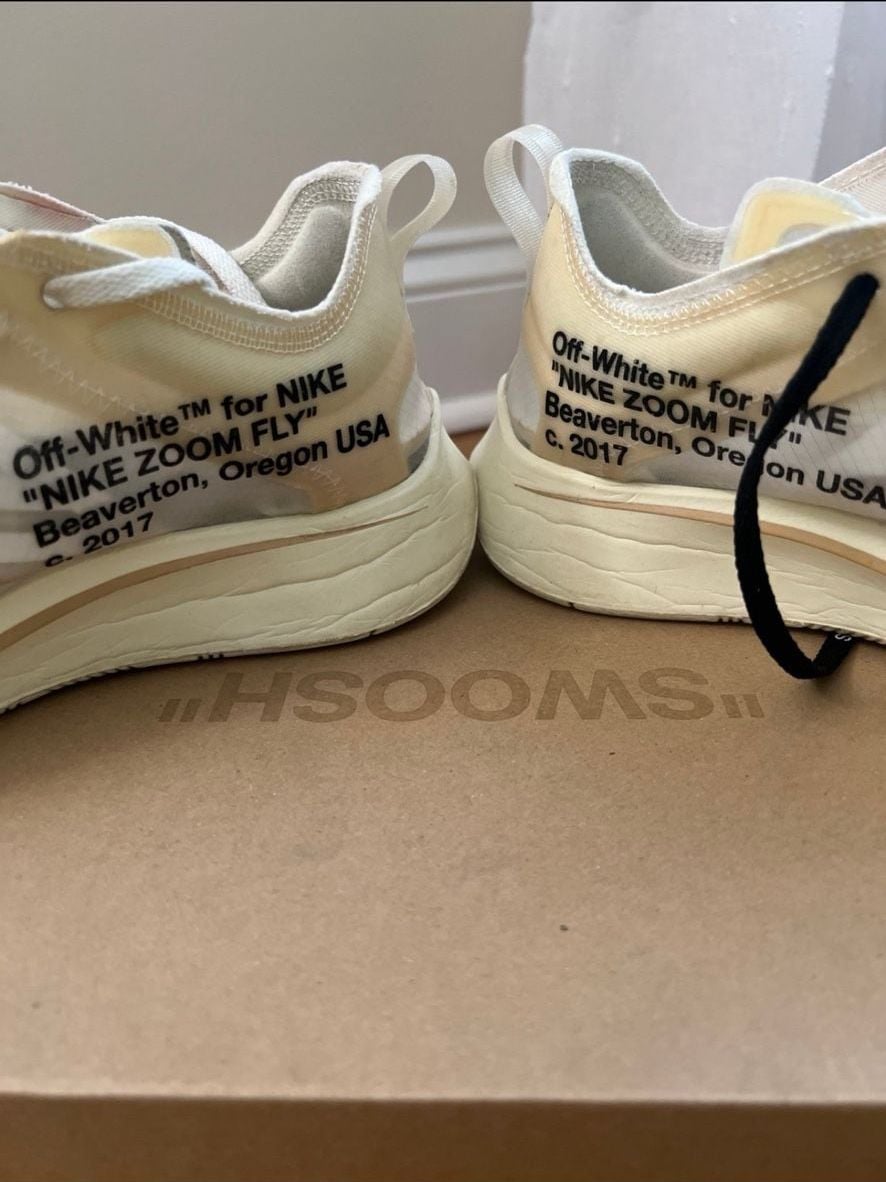 Off-White x Nike Zoom Fly Size 7.5 The Ten OG 7