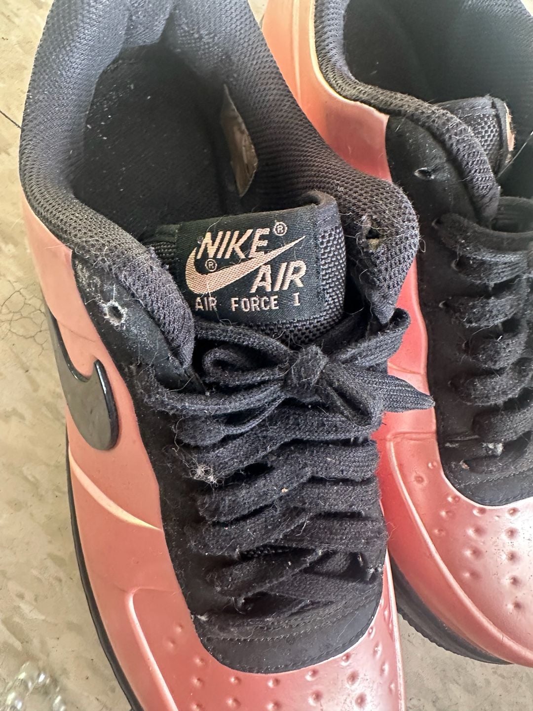 Nike Air Force 1 Foamposite Pro Cup Coral Stardust Black 8
