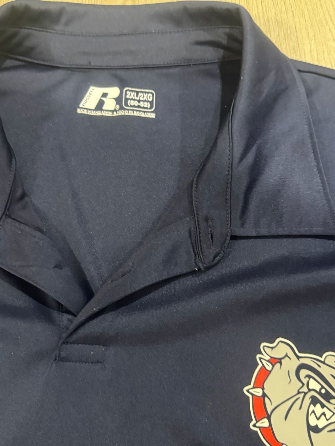 Ouray Sportswear NCAA Gonzaga Bulldogs Adult Women's Holloway Shift Polo XL 3