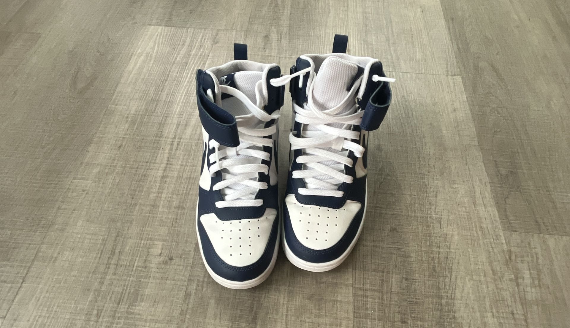 Nike Court Borough Mid 2 White Obsidian Sneakers 4