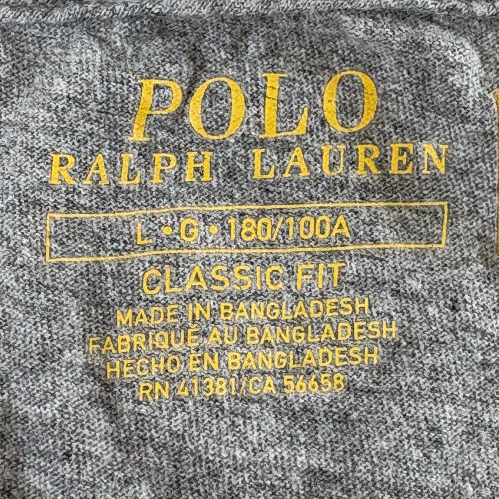 Polo Ralph Lauren Classic Fit Pocket T-Shirt Size L Gray Heather 4