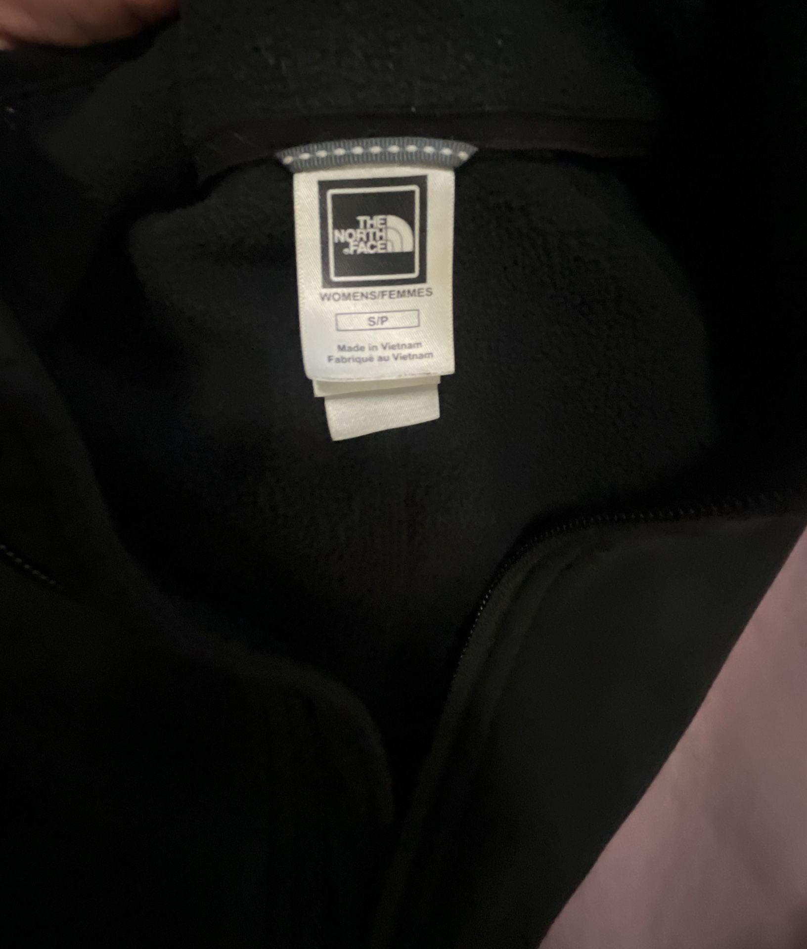 The North Face Full Zip Fleece Jacket Size S Black 4