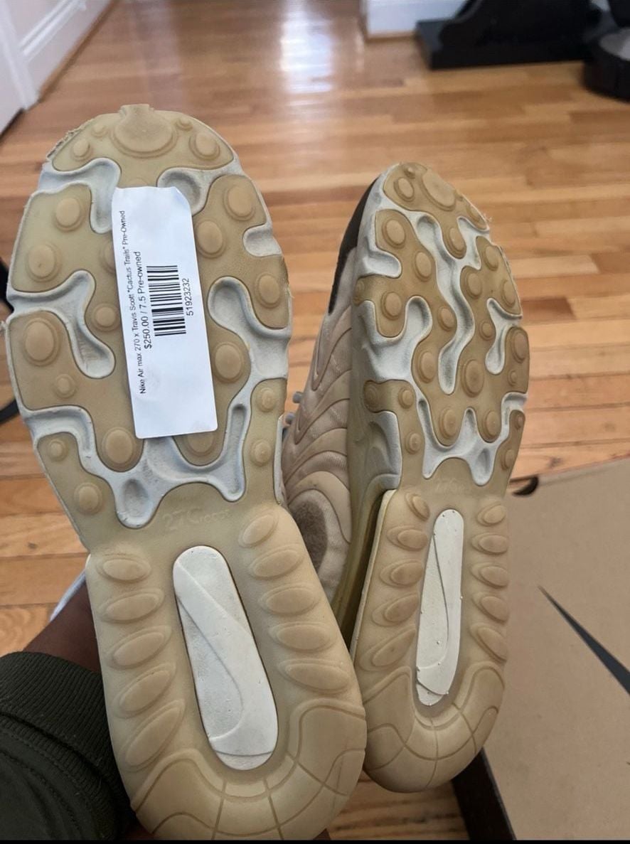 Nike Travis Scott x Air Max 270 React Cactus Trails 9