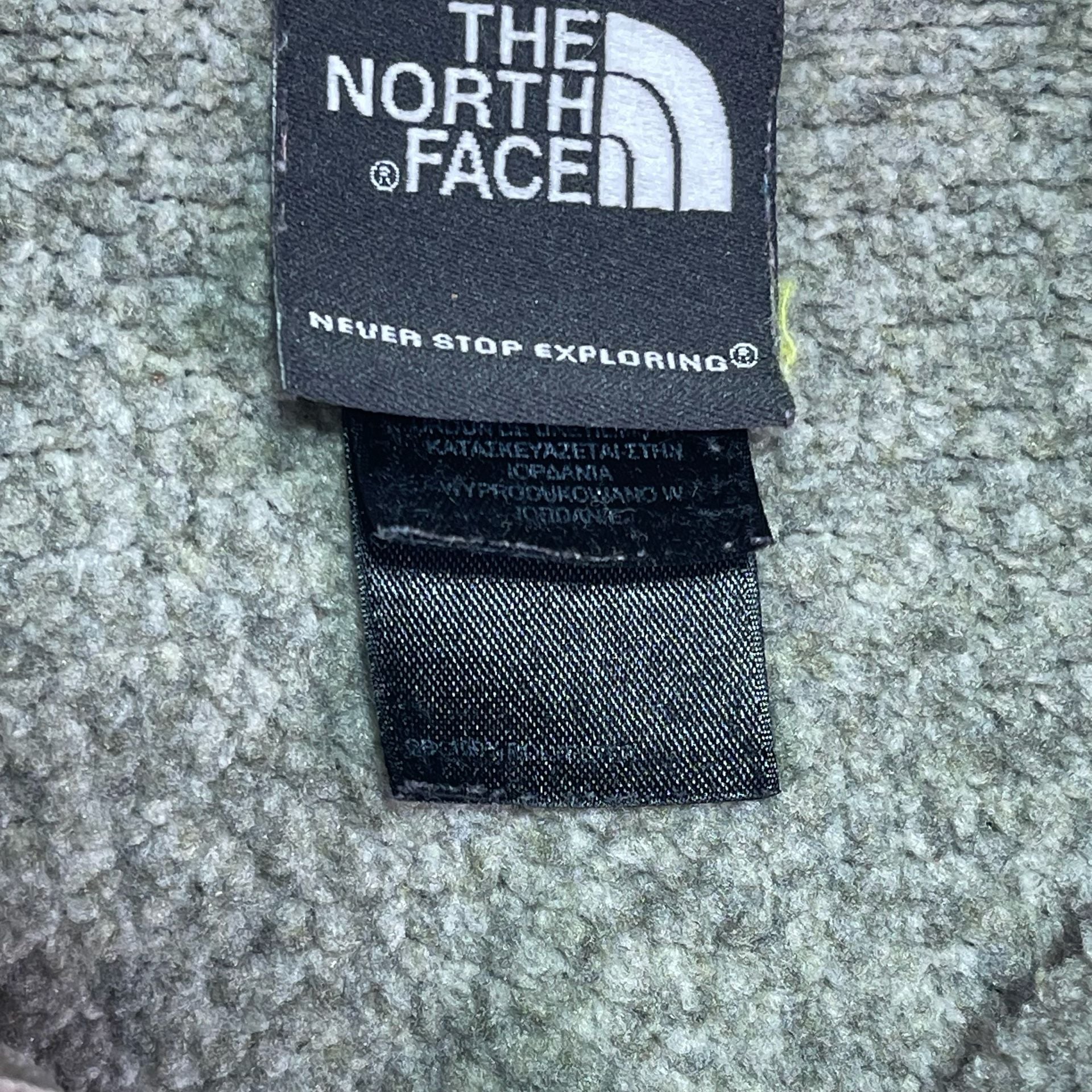 The North Face Fleece 1/4 Zip Pullover XL Gray Heather Sweater 3