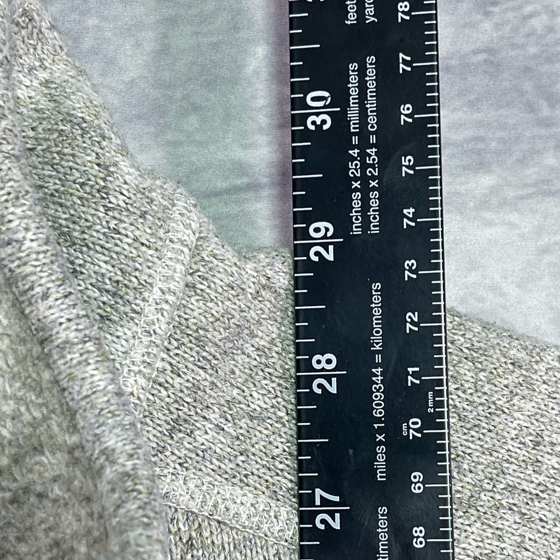 The North Face Fleece 1/4 Zip Pullover XL Gray Heather Sweater 5