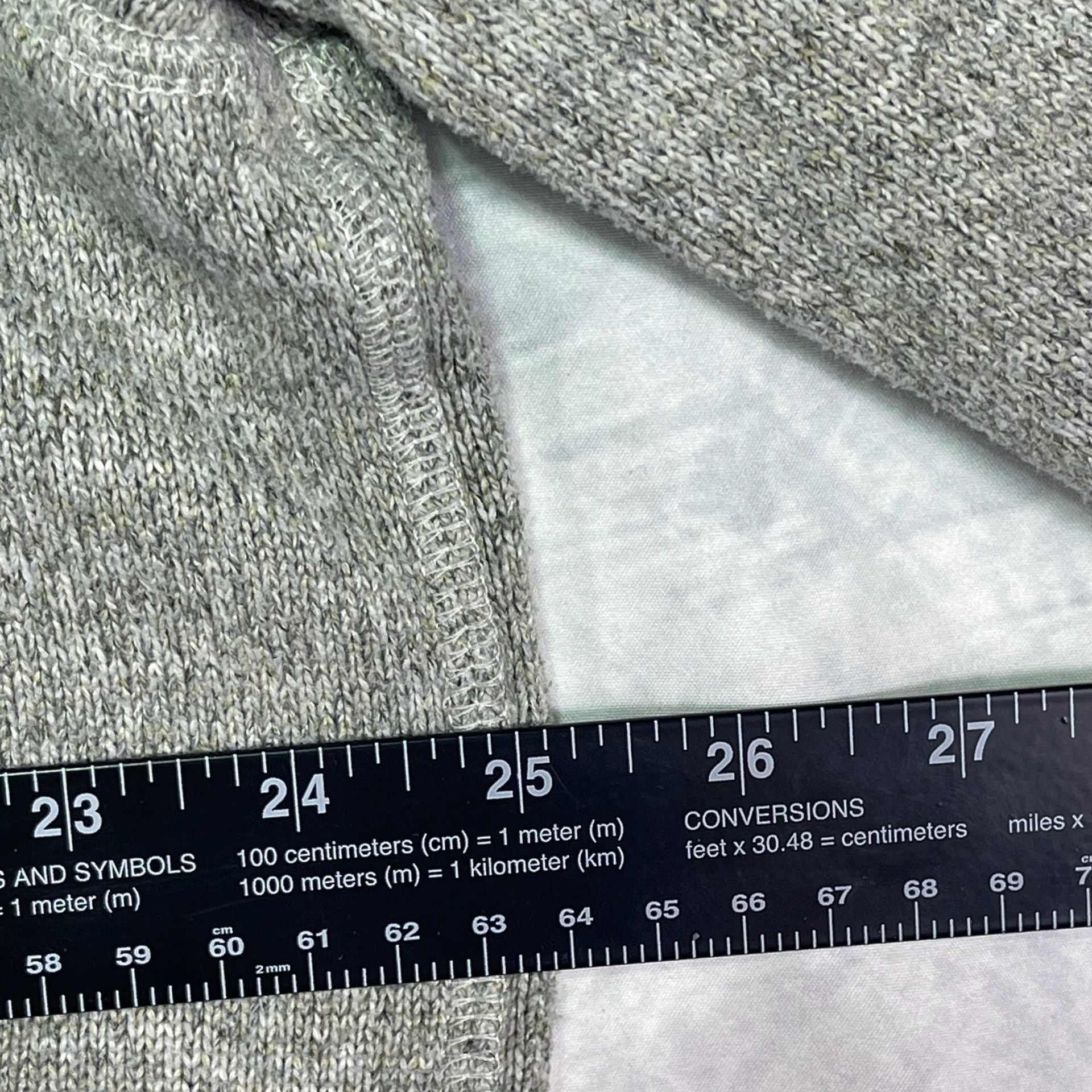The North Face Fleece 1/4 Zip Pullover XL Gray Heather Sweater 6