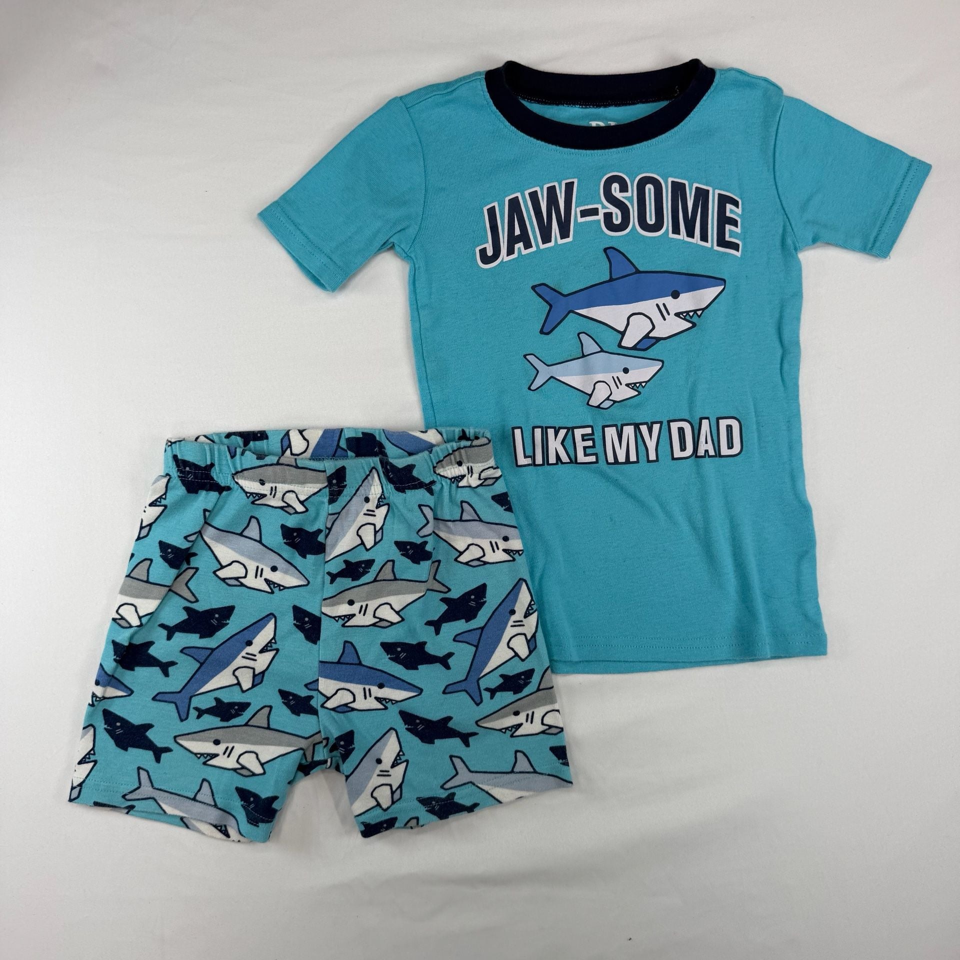 Pj place and member’s mark Pajama Set/bundle Size 3T Shorts Tee 2