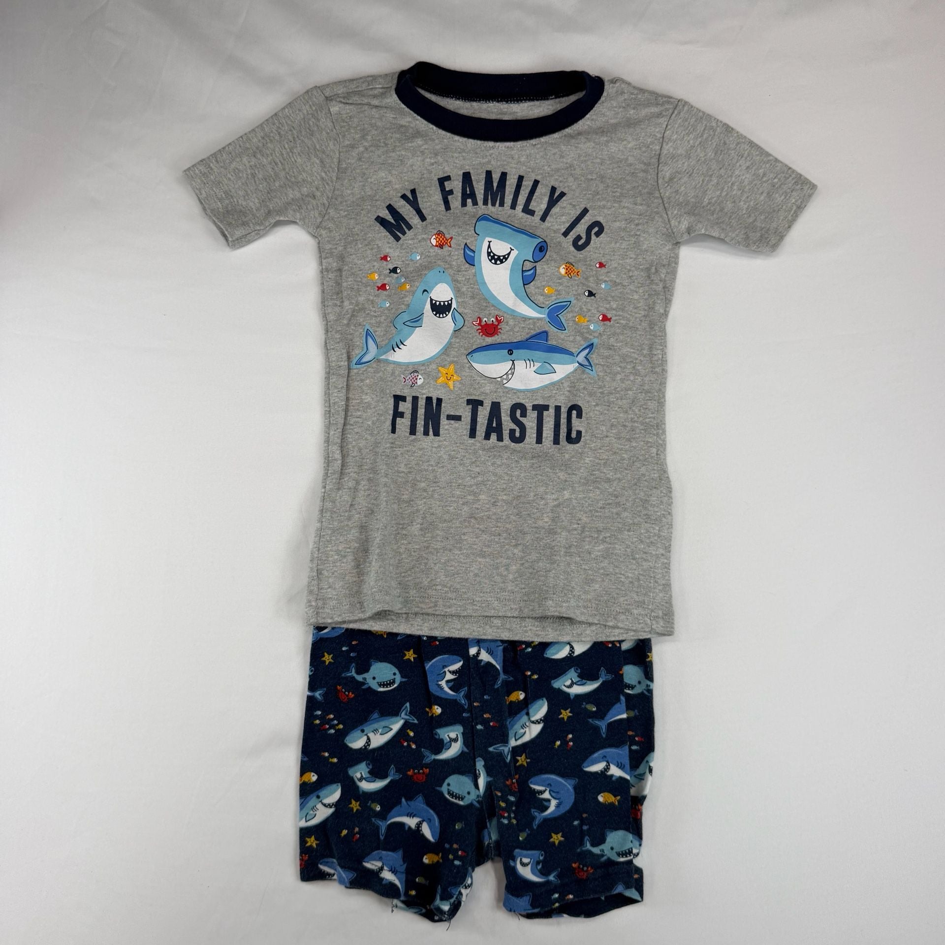 Pj place and member’s mark Pajama Set/bundle Size 3T Shorts Tee 4