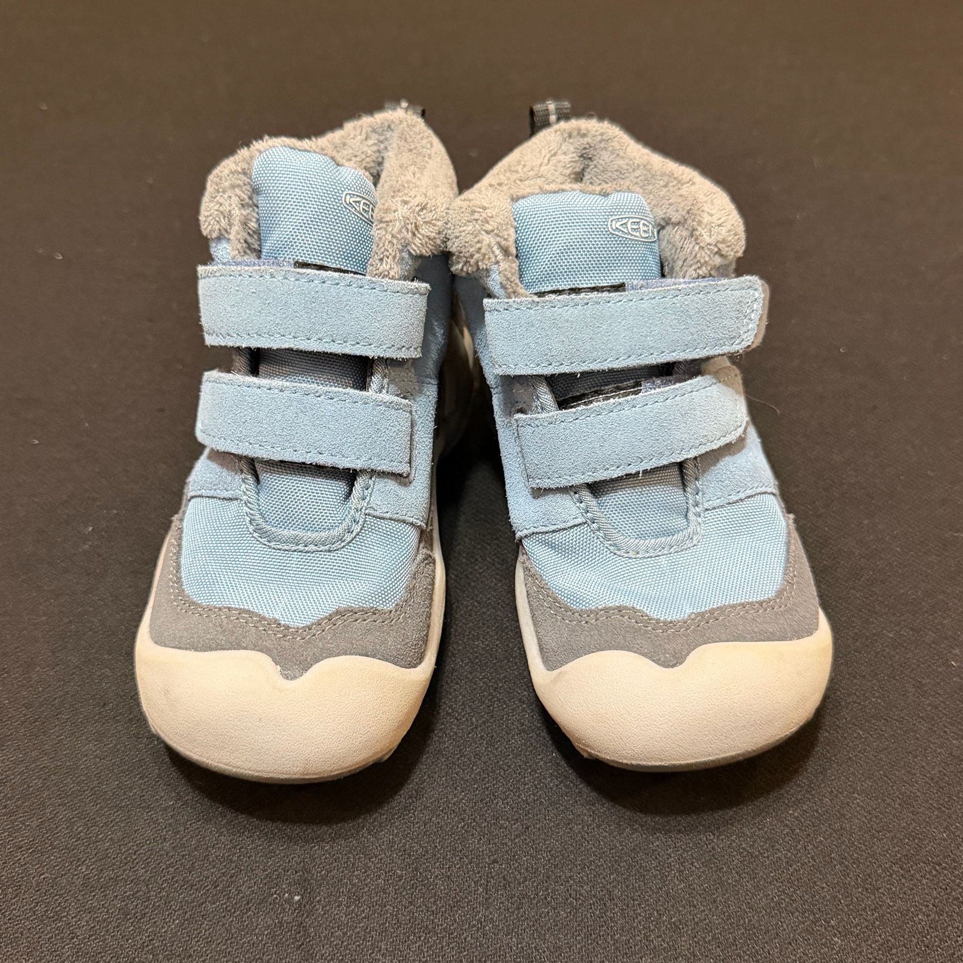 Keen Knotch Chukka Winter Snow Hiking Boots Lt Blue Toddler sz 11 2