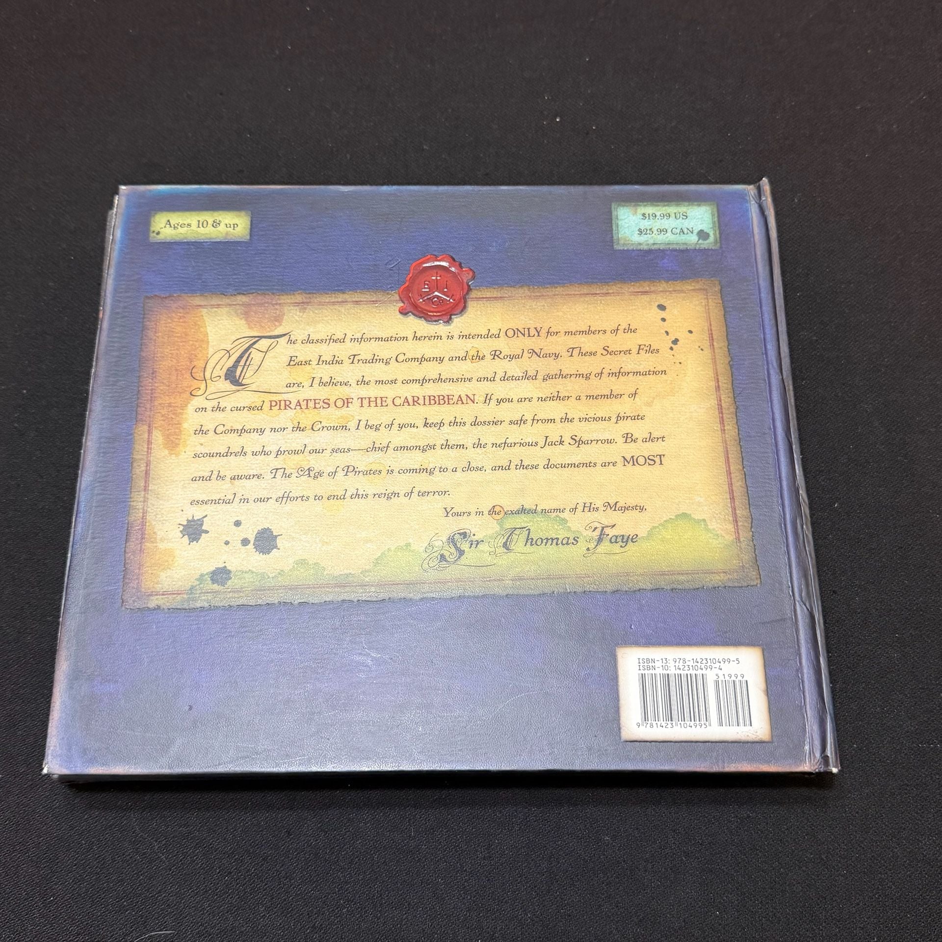 Pirates Of The Caribbean Secret Files & Pirates by John Matthews Hardcover Books 6
