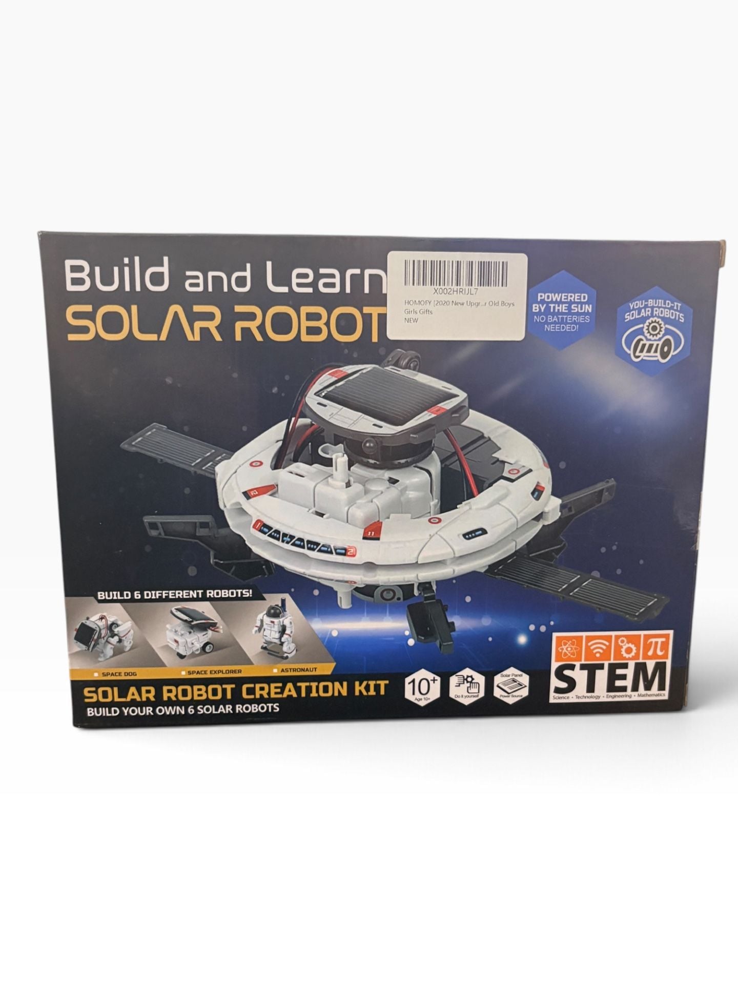 HOMOFY Solar Robot Creation Kit 6-in-1 STEM Building Toy 1