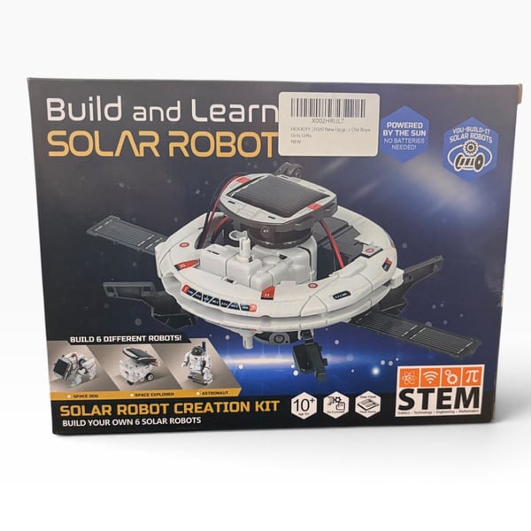 HOMOFY Solar Robot Creation Kit 6-in-1 STEM Building Toy