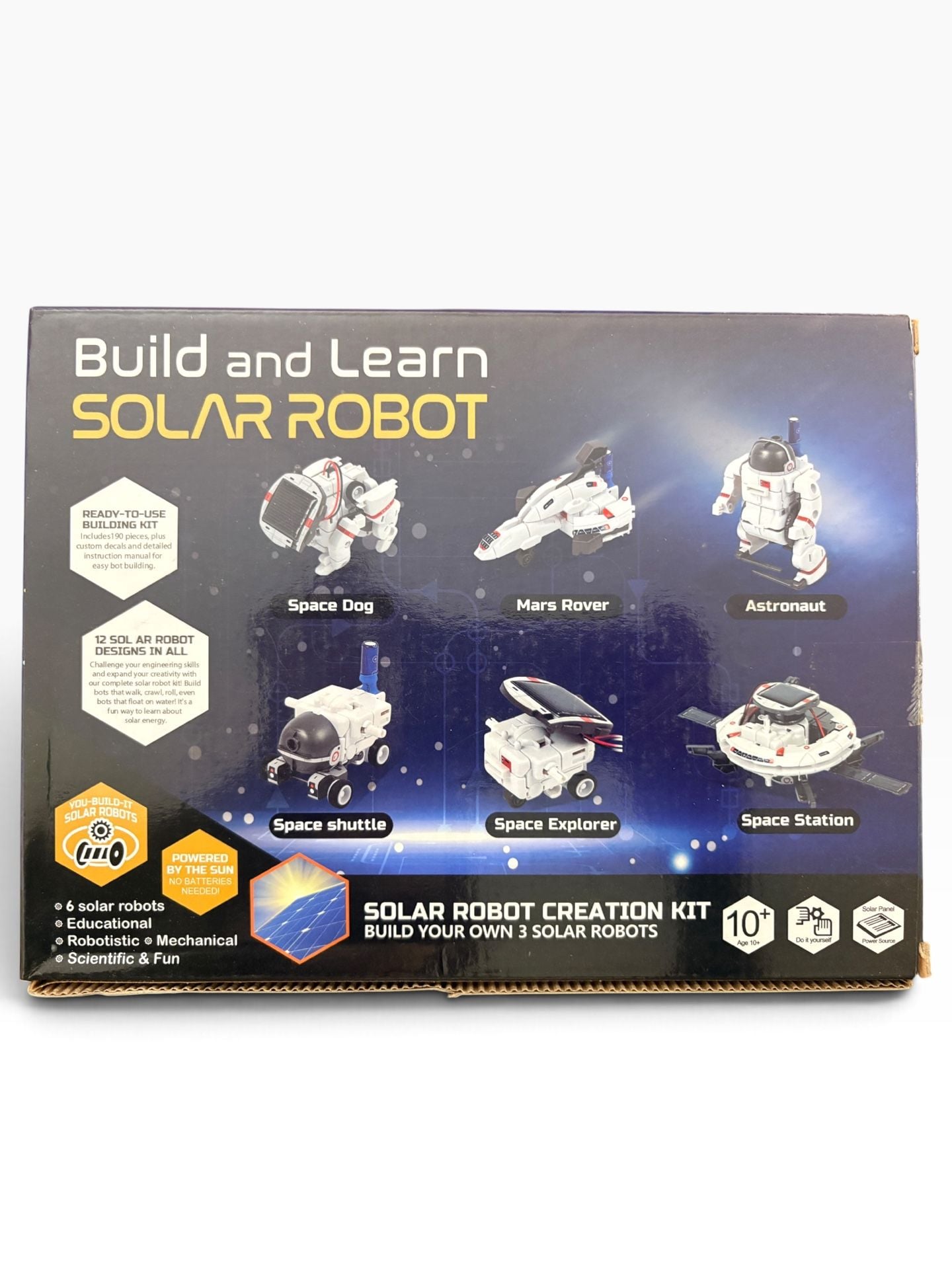 HOMOFY Solar Robot Creation Kit 6-in-1 STEM Building Toy 3