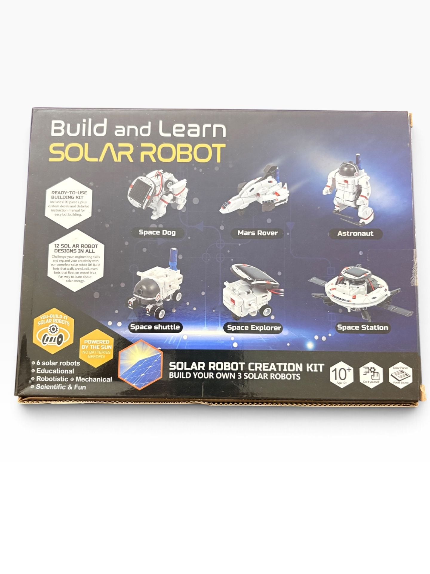 HOMOFY Solar Robot Creation Kit 6-in-1 STEM Building Toy 4
