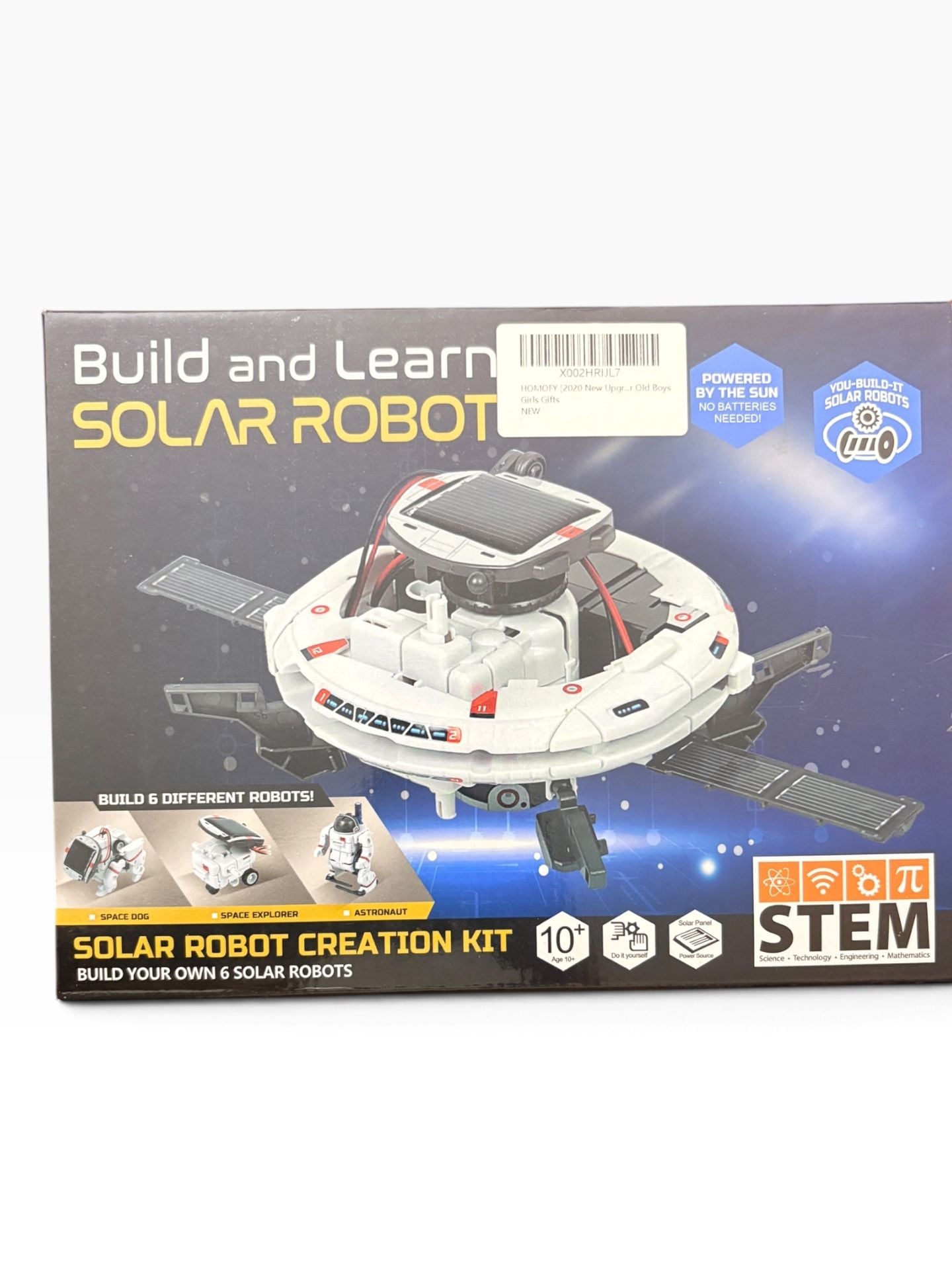 HOMOFY Solar Robot Creation Kit 6-in-1 STEM Building Toy 9