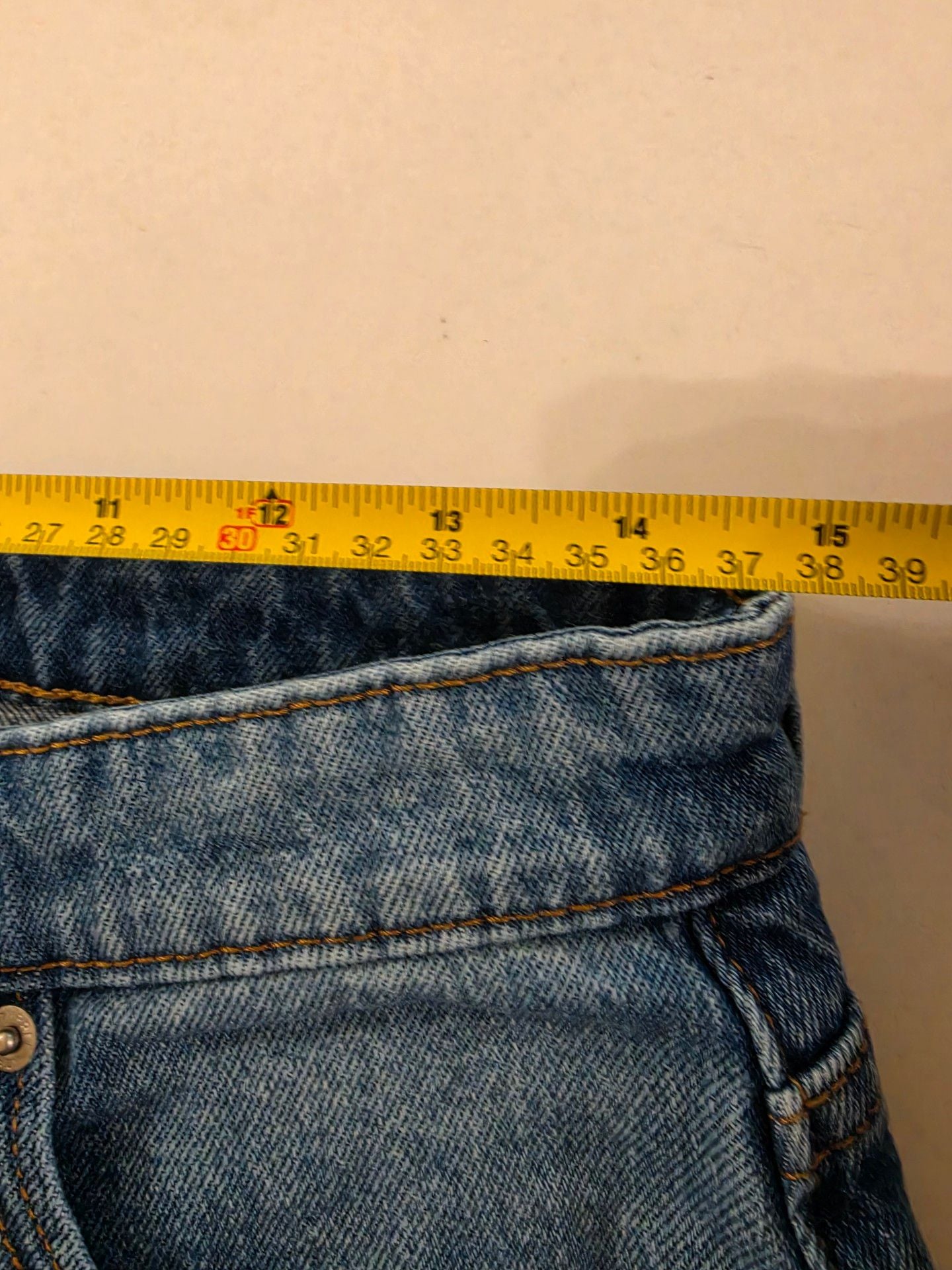 Free Assembly Wide Leg Jeans Size 6 Vintage Wash 6