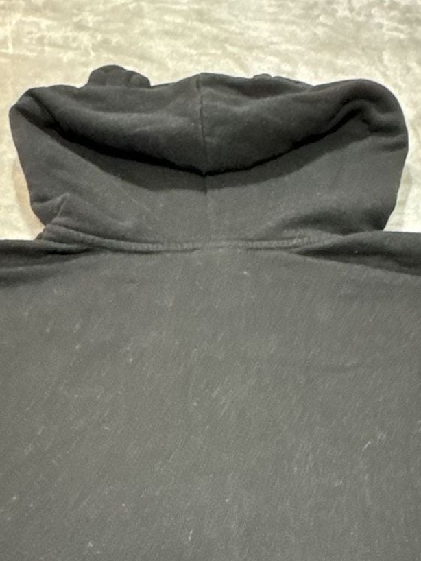 Chococat By Sanrio Hot Topic Zip Up Hoodie Size L Black Cat Ears 11
