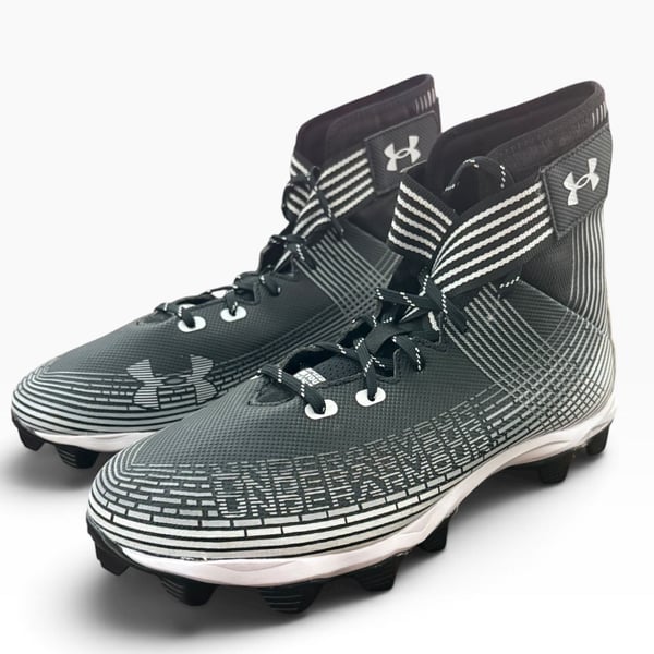 Under Armour Highlight Franchise Football Cleats Black White