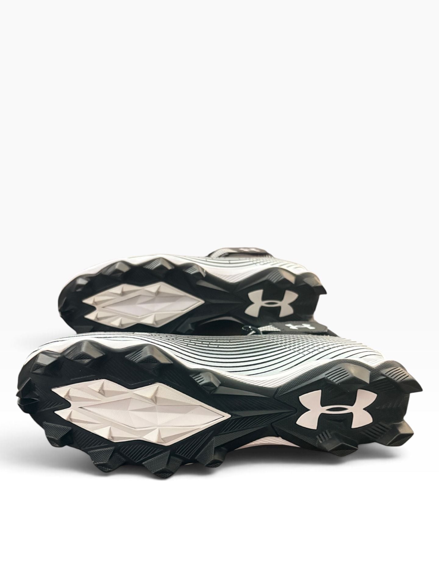 Under Armour Highlight Franchise Football Cleats Black White 9