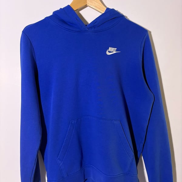 Nike Sportswear Club Fleece Pullover Hoodie Royal Blue