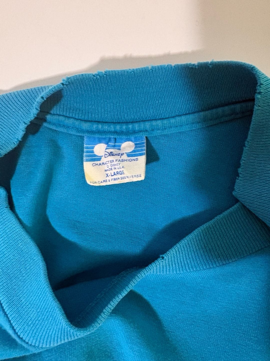 Disney Character Fashions Magic Music Days T-Shirt Size X-Large Blue 5
