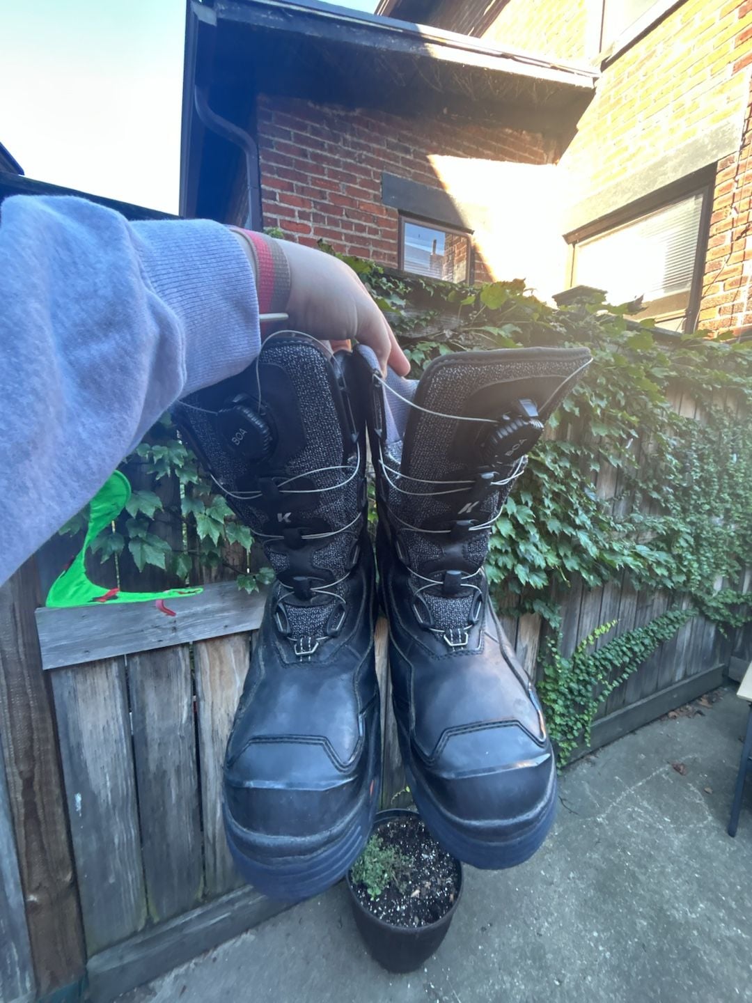 Korkers Polar Vortex 1200 Size 10 Mens Black Snow Boots 3