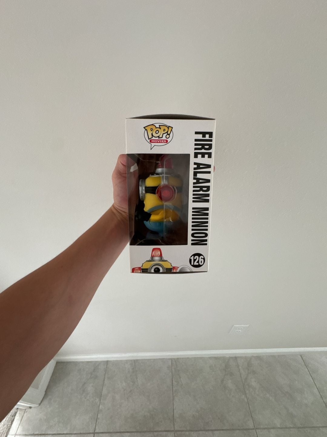 Funko Pop Movies Despicable Me Fire Alarm Minion Vinyl Figure 126 4