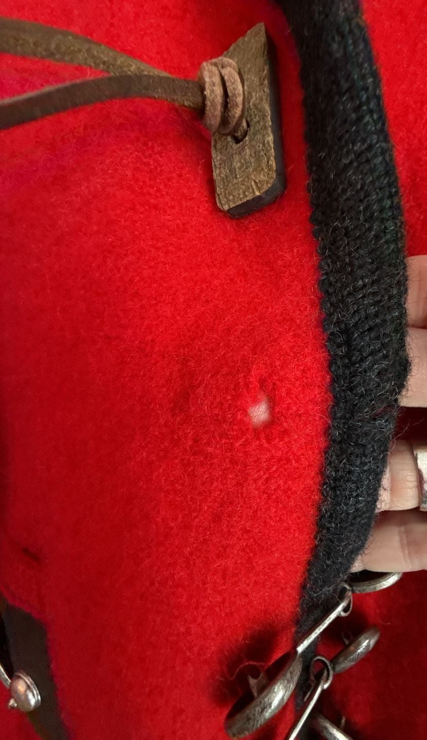VTG Wesenjak Austrian Wool Jacket Size 12Red Trachten 9
