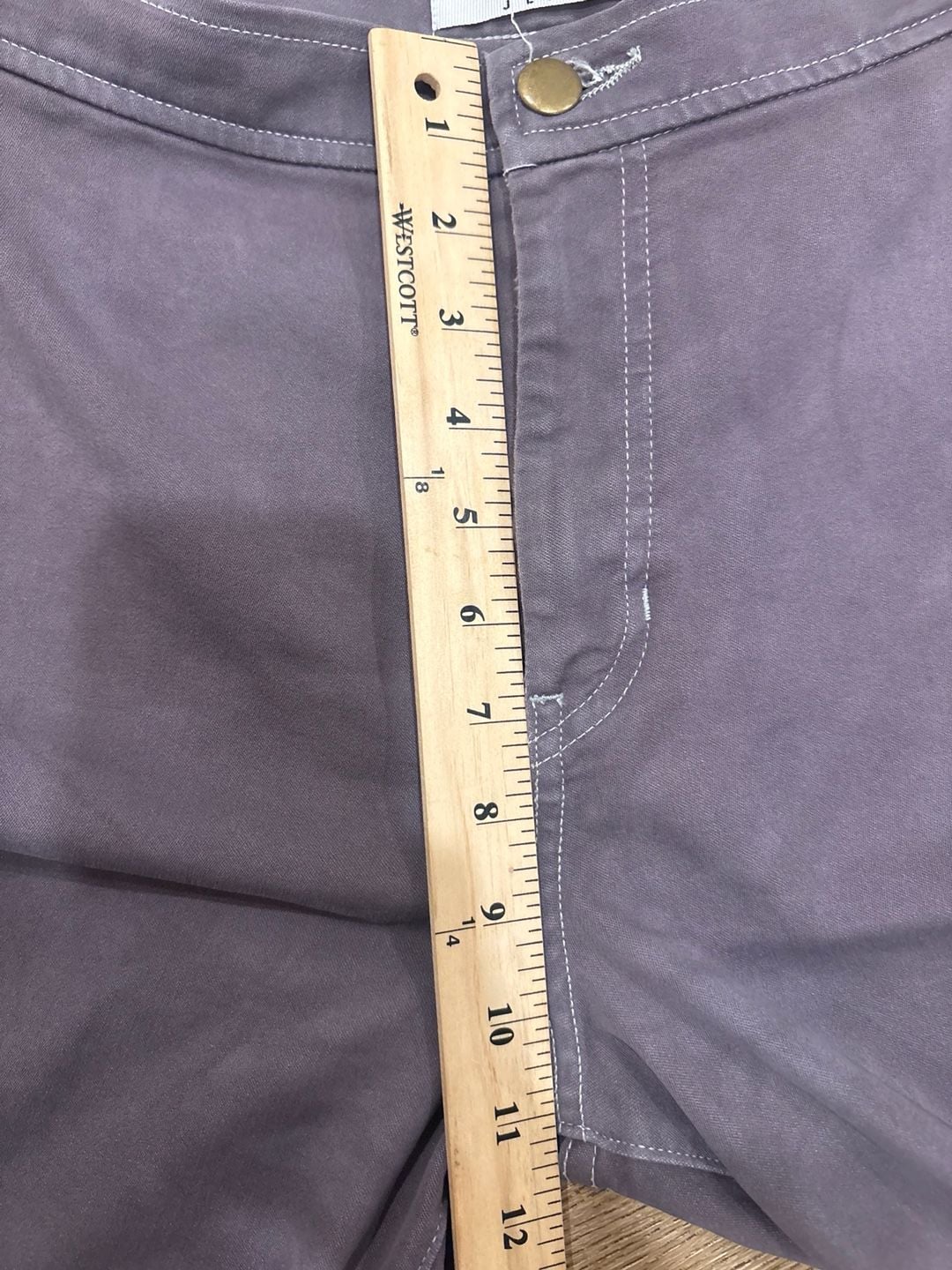 American Apparel High Waist Easy Jean Women’s M Purple Gray Stretch Skinny Jeans 5