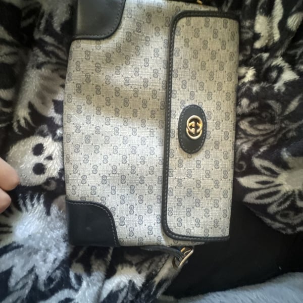 Gucci Vintage Micro GG Supreme Crossbody Bag